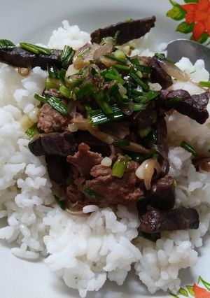 Foto resep Oseng paru daging sapi