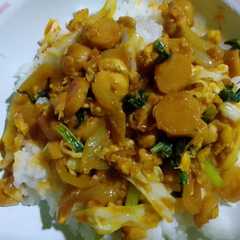 A picture of Nasi gila.