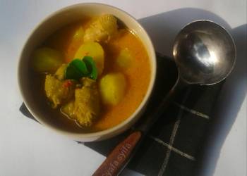 Resep Populer Kare (tulangan) Ayam Kentang Yummy Mantul