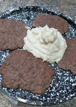 Una foto de Receta de Hamburguesas 🍔de carne picada