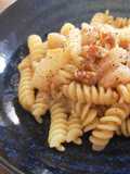Pasta al gorgonzola, pere e noci