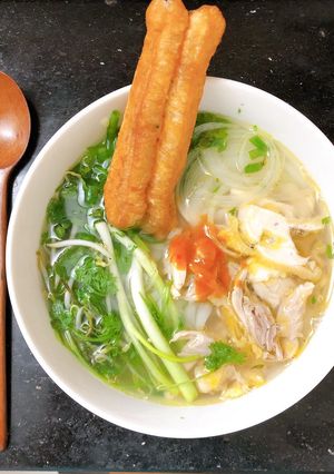 Hình của món Phở gà!.