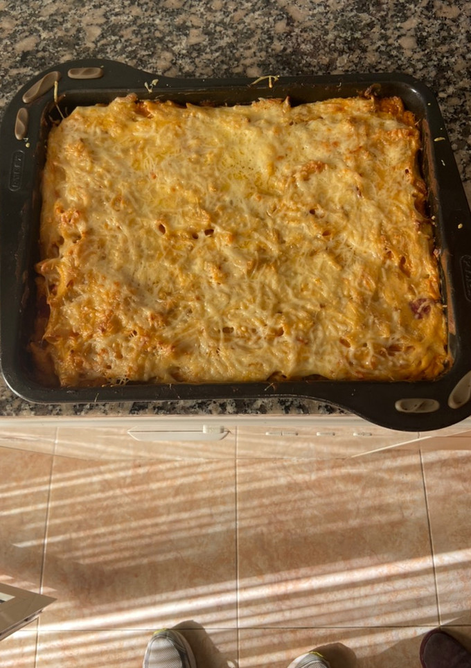 Una foto de Macarrones al horno