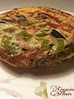Una foto de Tortilla de patatas mixta