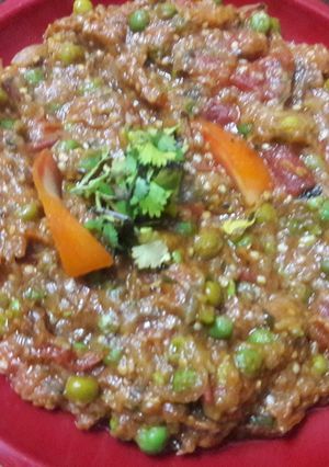 A picture of Bharta matar wala.