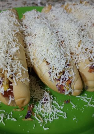Una foto de Perro caliente