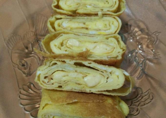 Resep: Telur gulung isi keju simple Murah