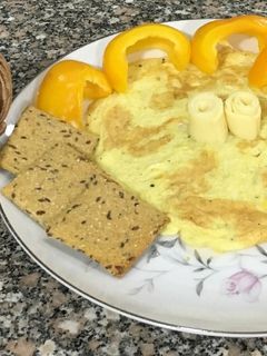 صورة لوصفة بيض اومليت بالجبن