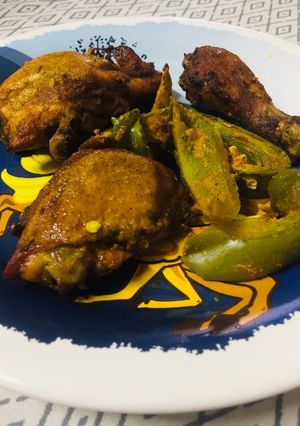 ওভেন বেক চিকেন রেসিপির প্রধান ছবি