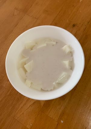 Hình của món Thạch sữa chua trân châu.