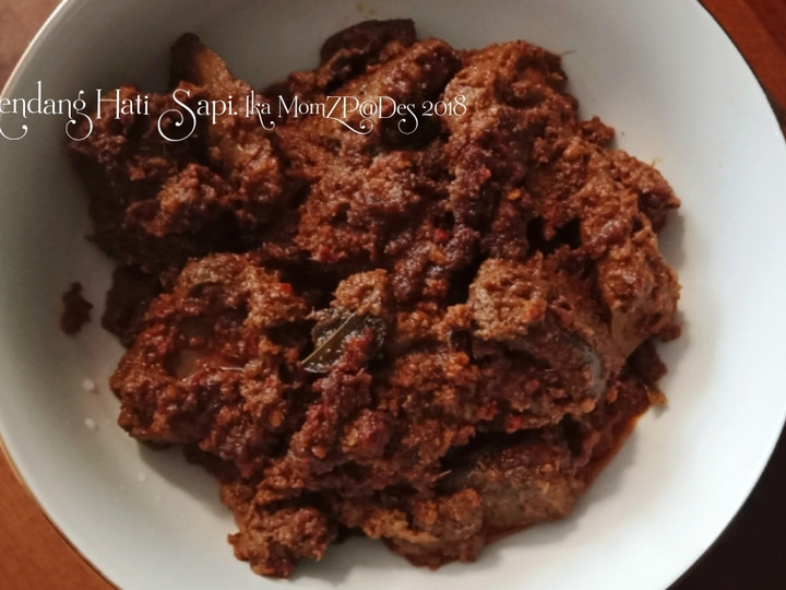 Yuk intip, Resep gampang bikin Rendang hati sapi dijamin nikmat