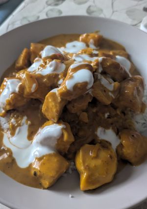 Foto principal de Pollo al Curry Cremoso