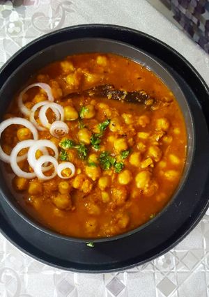 A picture of Chana Masala.