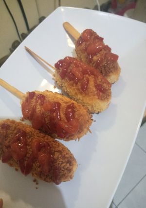 Foto resep Corndog Sosis