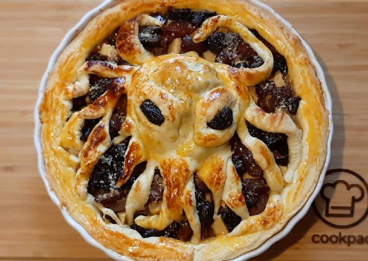 Csábos - csápos 🐙 (Gyümölcsös pite)