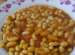 Una foto de Alubias viudas (porotos blancos)