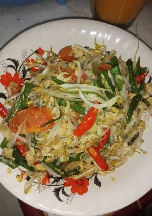 Foto resep Tumis toge udang rebon