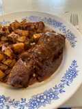 Muslos de pollo sabor barbacoa