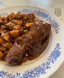 Barbecue-Flavored Chicken Thighs