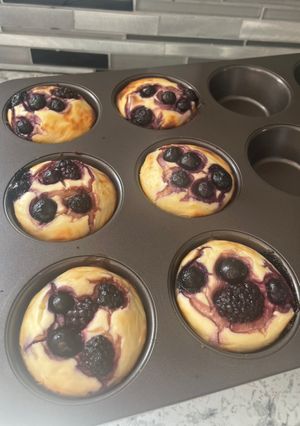 Una foto de Keto mini cheesecakes