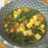 Sayur bening bahu jaka (bayam, tahu, jamur kancing)