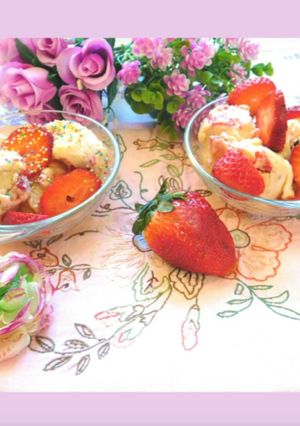 Foto di Gelato alla fragola