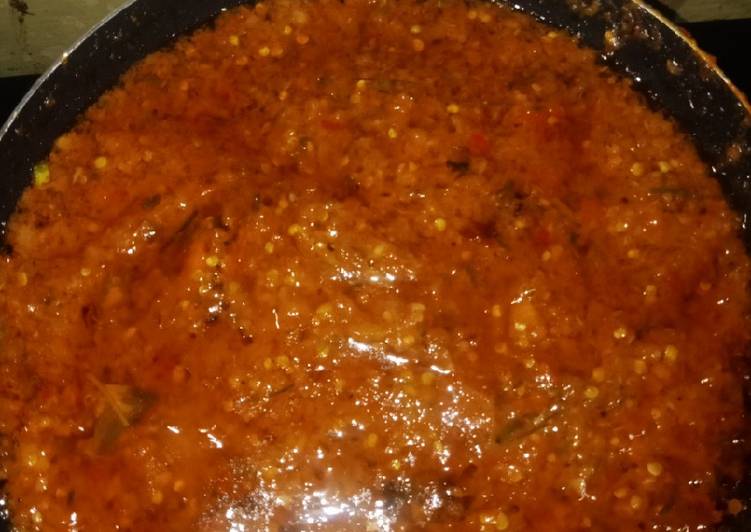 Langkah Mudah untuk Membuat Sambal bawang daun jeruk, Enak