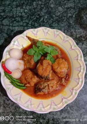 বোয়াল মাছের ঝাল (Boal macher jhaal recipe in Bengali) রেসিপির প্রধান ছবি