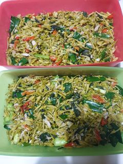 Foto resep Sayur kangkung bunga pepaya