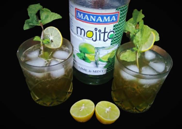 Simple Way to Make Homemade Lime mint mojito