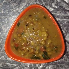 A picture of Green Moong dall.