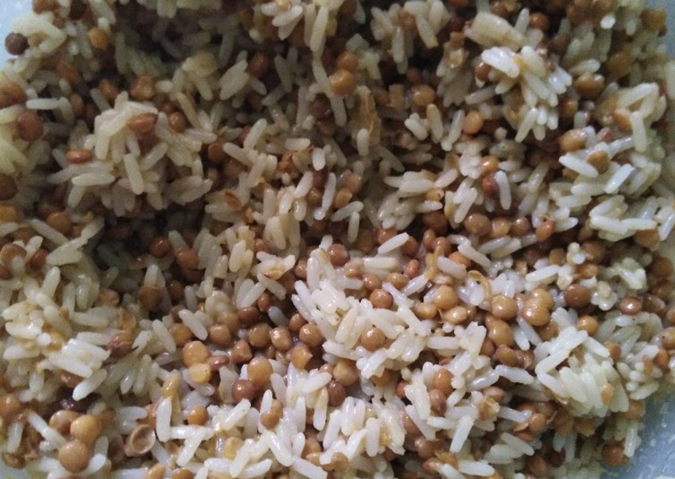 Arroz con lentejas