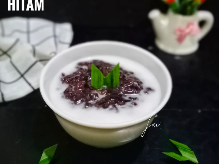 Cara Gampang Membikin Resep Bubur Ketan Hitam Irit Gas yang Enak Banget Anti Ribet, Mantap