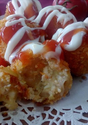 Foto resep Bitterballen makaroni
