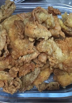 Foto resep Kulit ayam kfc kw