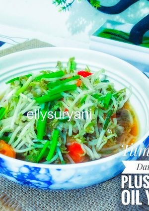 Foto resep Tumis Toge Daun Kucai plus Garlic Oil Yummy