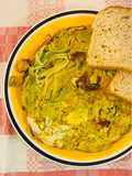 🥚🌾 Frittata with Leek and Fresh Herbs — A Taste of Home