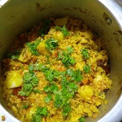 A picture of Masala Bhaji Pulao.
