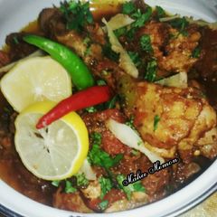 A picture of Chicken fry karhae.