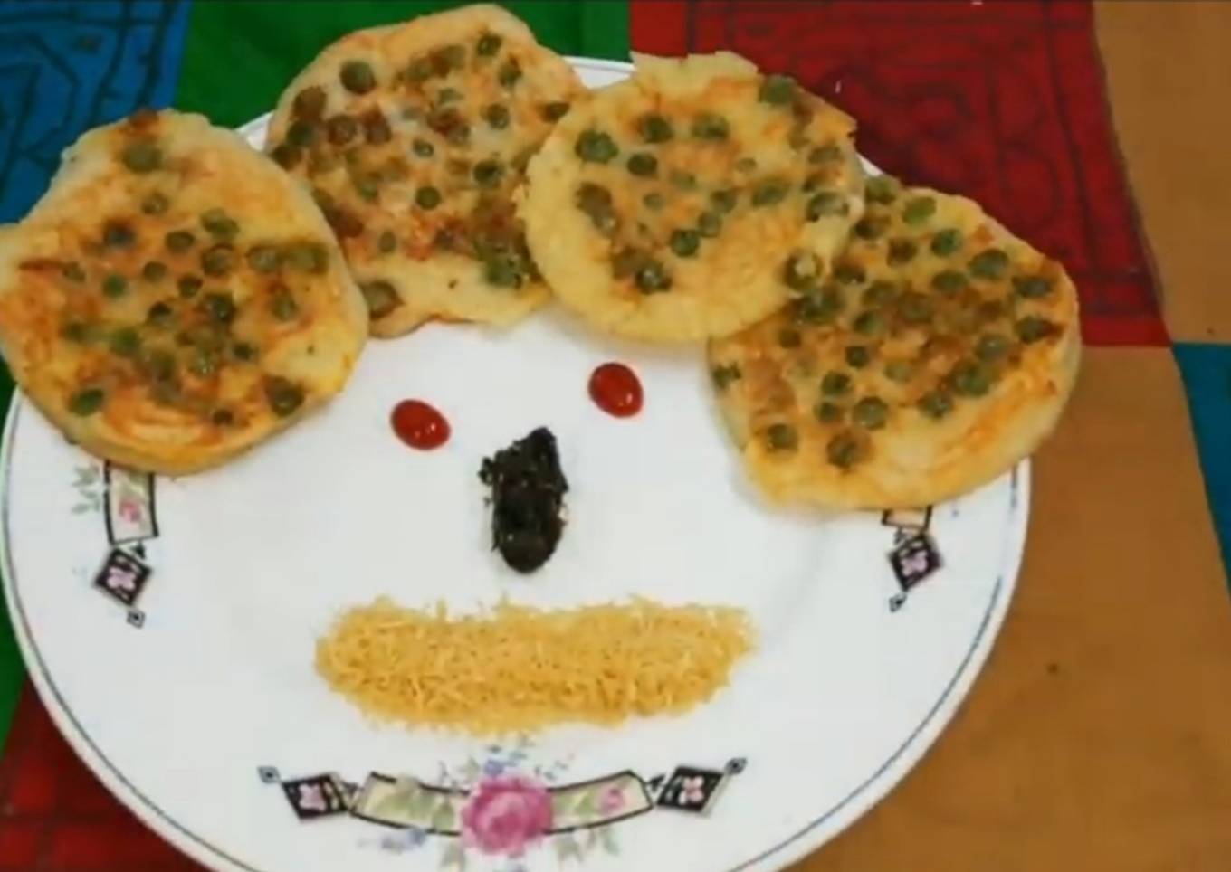Moong dal mutter patties