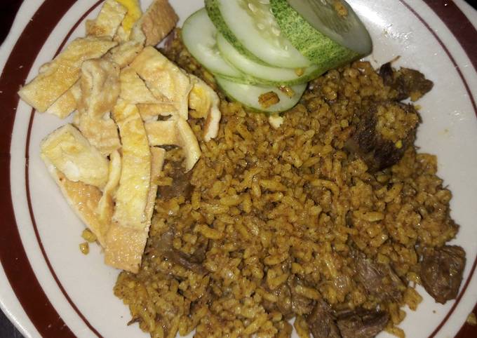 Cara Membuat Nasi Kebuli Sapi Ricecooker Enak