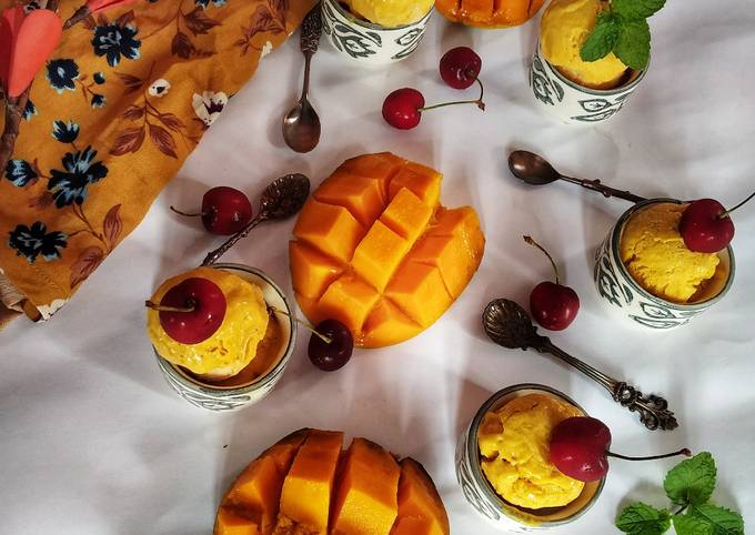 How to Make Ultimate Mango Ice-cream