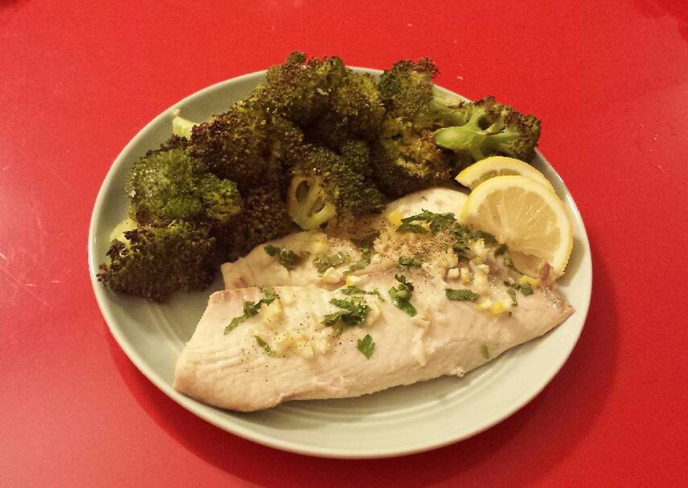 Simple Grilled Halibut