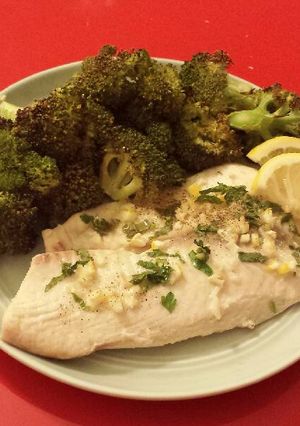 A picture of Easy Baked Halibut.