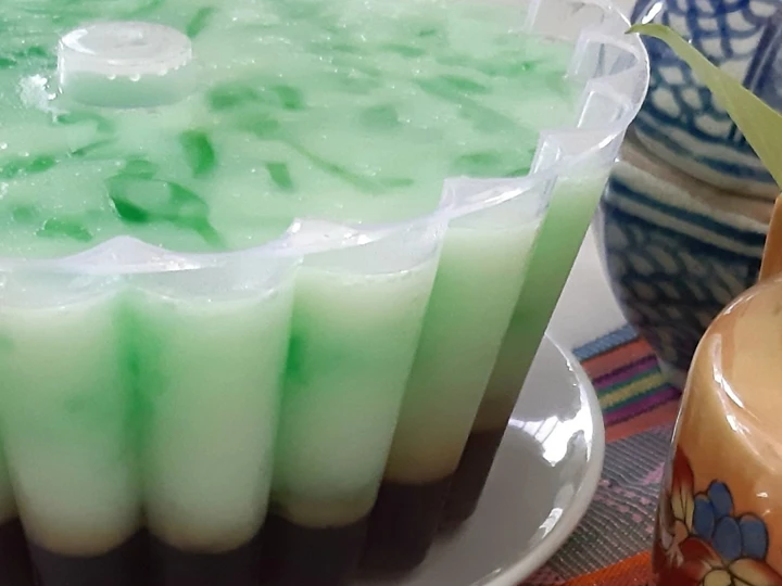 Langkah Gampang Membikin Resep Pudding (ala) Cendol yang Sempurna Anti Ribet, Lezat Sekali