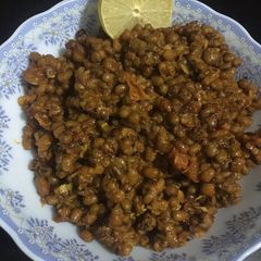 Masaledar moong A picture of Masaledar moong.