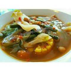 A picture of Sayur Asem ala Ranjul.