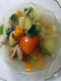 Foto resep Sayur sop bakso sapi
