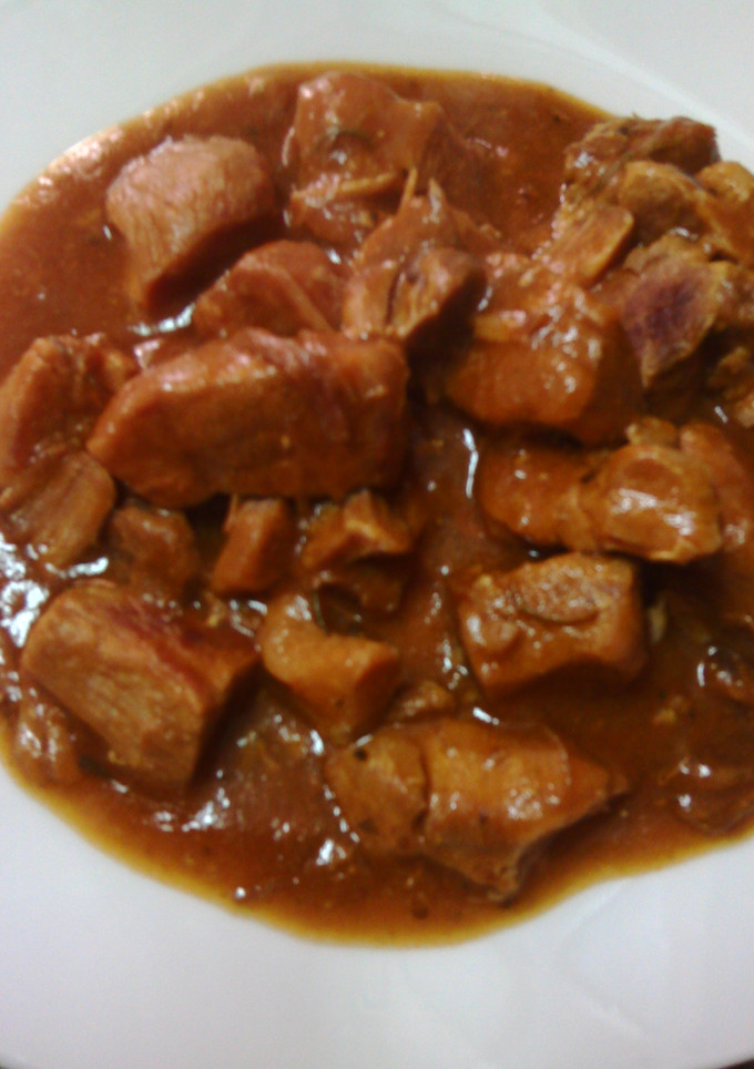 Una foto de Lomo con tomate