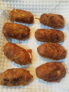 Una foto de Aborrajados con queso costeño